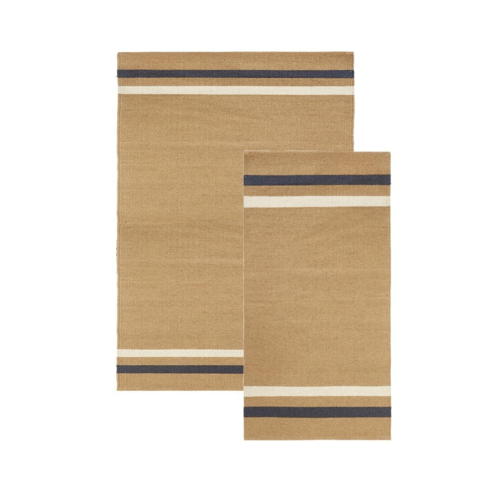 Svanefors Jeff gulvtæppe i iskaffe 70 x 240 cm