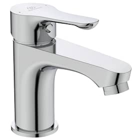 Ideal Standard Alpha håndvaskarmatur krom med push bundventil og vandsparer