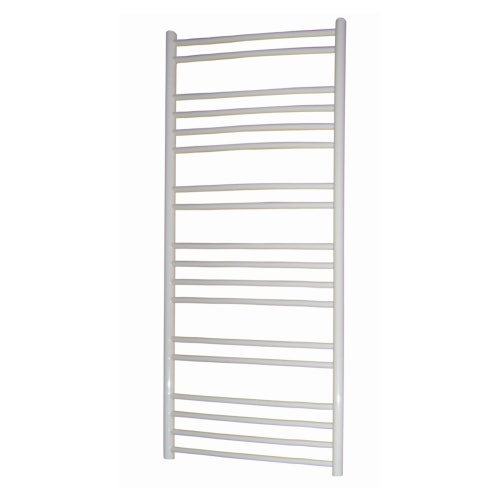 Kriss Apollo plan håndklædetørrer i hvid 1180 x 500 mm. Centermål 468 mm