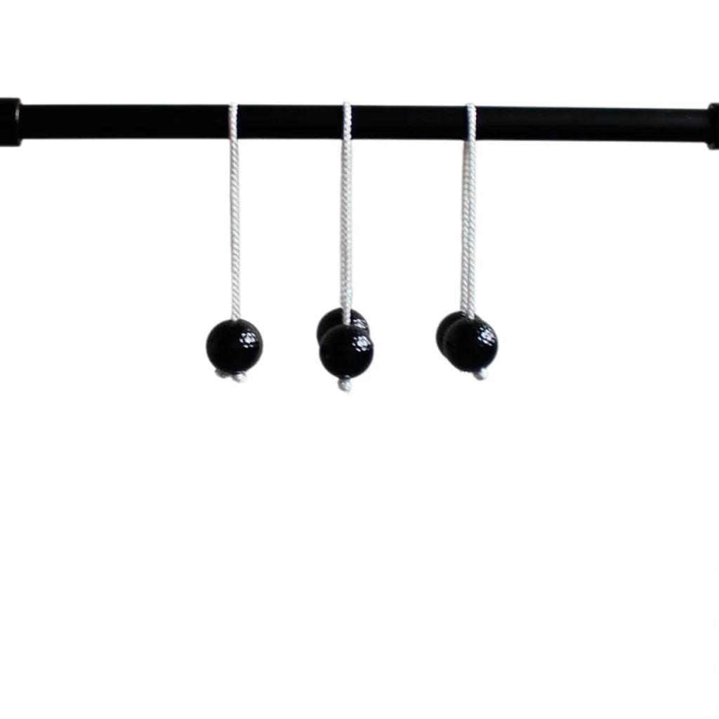 Clarrods Lucky Bolas bolde sort til stigegolf 3 stk.