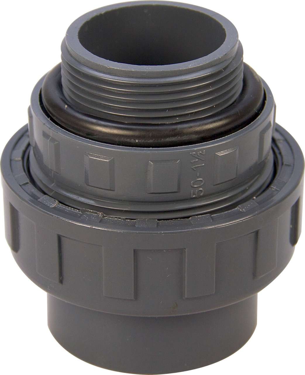 Swim & Fun PVC sammenkobling 50 mm limfitting til 38 mm gevind