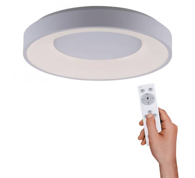 LeuchtenDirekt Anika loftlampe/væglampe med fjernbetjening Ø500 mm