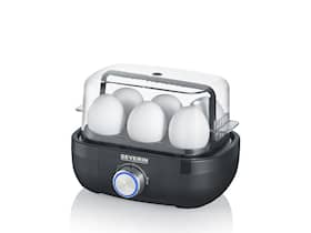 Severin EK 3124 æggekoger sort 1-6 æg 420 watt