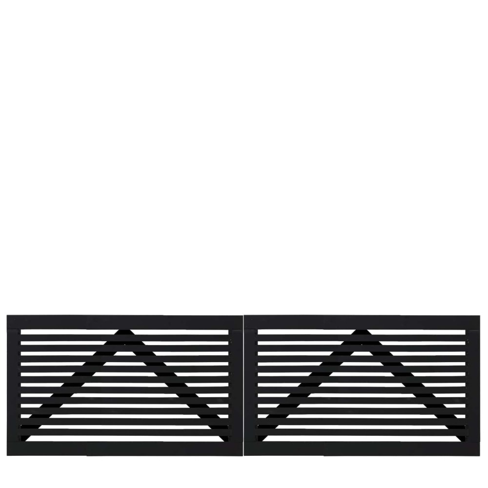 Plus Tokyo dobbeltlåge grundmalet sort