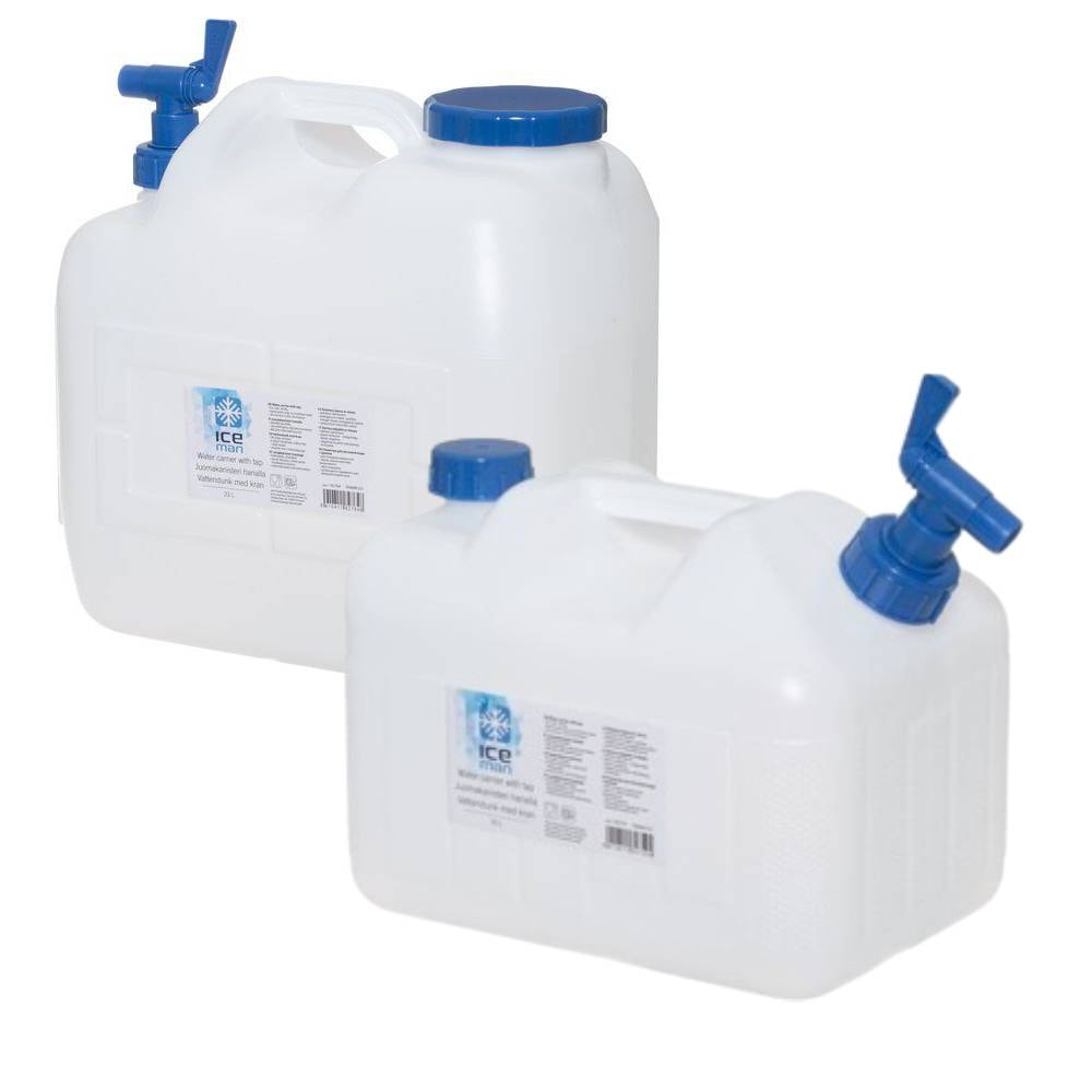 Vanddunk med tappehane 10 liter