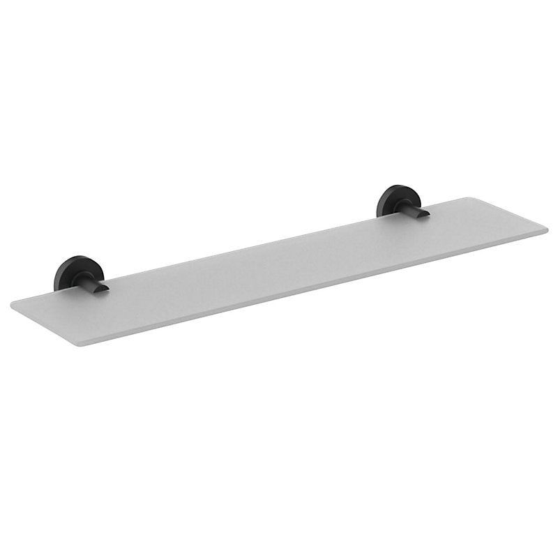 Ideal Standard IOM spejlhylde silk black/frostet 520 mm