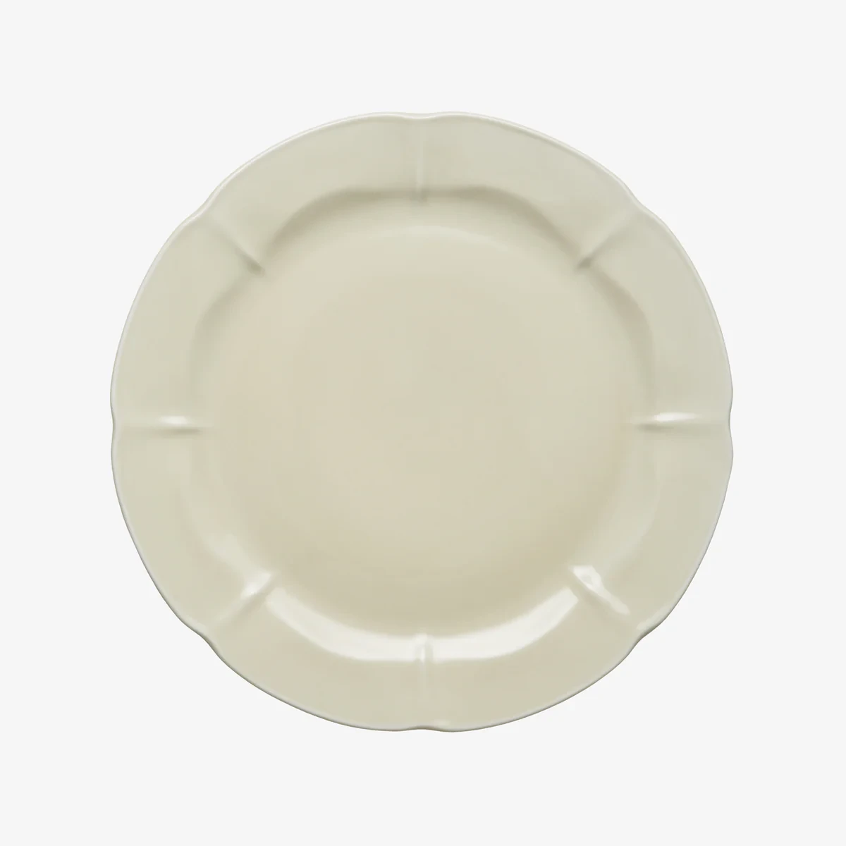 Aida Søholm Solvej middagstallerken i creamy sand porcelæn 26,5 cm 4 stk.
