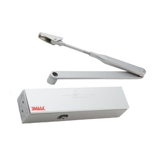 Svalk GR 300 3-6 dørpumpe / dørlukker med standardarm hvid