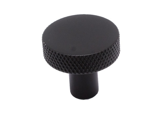 Beslag Design Flat knop antik bronze 26 mm