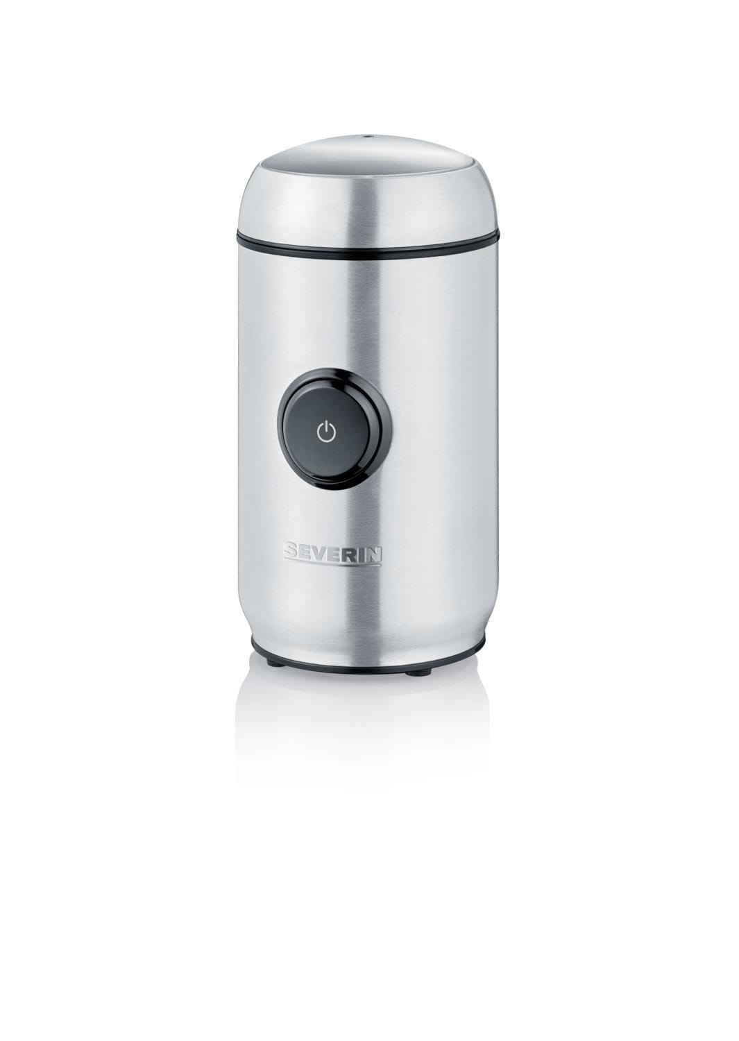 Severin KM 3879 kaffekværn/krydderikværn 50 g børstet stål/sort 150W