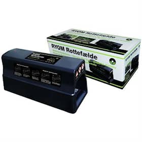 Ryom rottefælde elektrisk til 4 x D batterier
