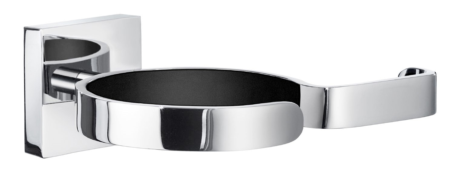 Smedbo House holder i poleret krom til hårtørrer og fladjern