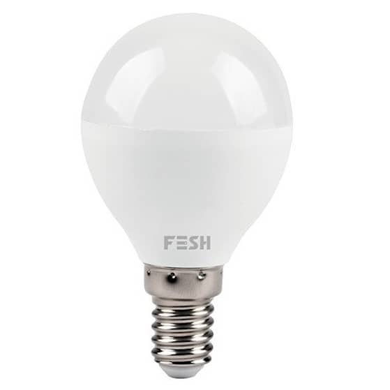 FESH Smart LED kronepære kold/varm E14 5W Ø45 mm