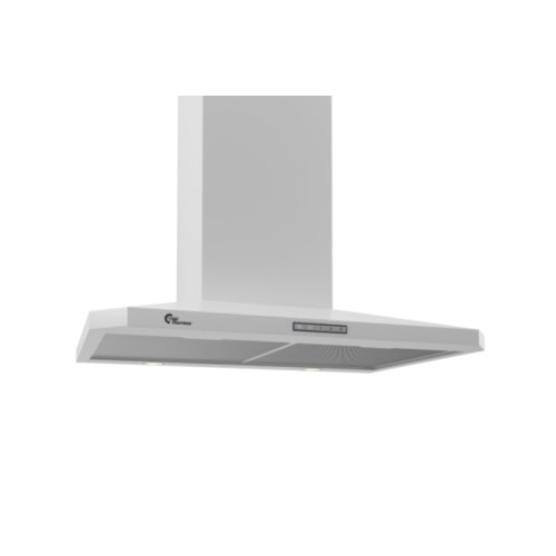 Thermex Decor 787 væghængt emhætte i hvid 700 mm