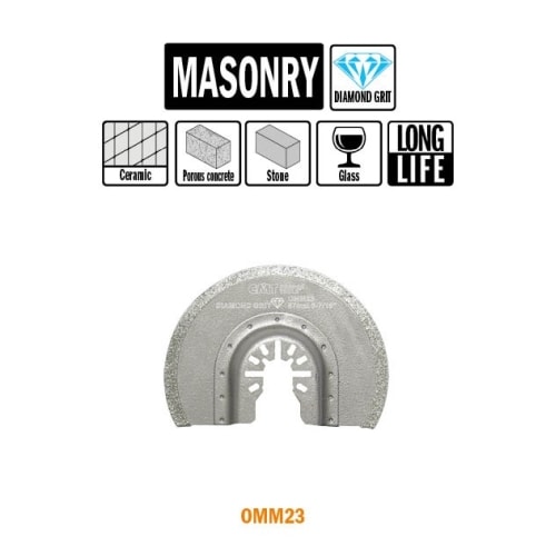 CMT Multicut DIA klinge radial til murværk 87 mm Ekstra holdbar