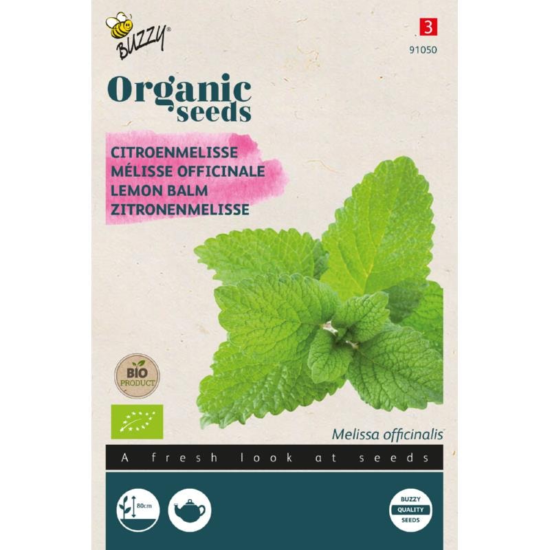 Buzzy Organic citronmelisse økologiske frø