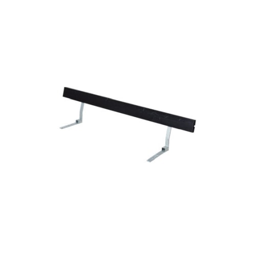 Plus ryglæn i grundmalet sort til Basic bord/bænkesæt 177 cm