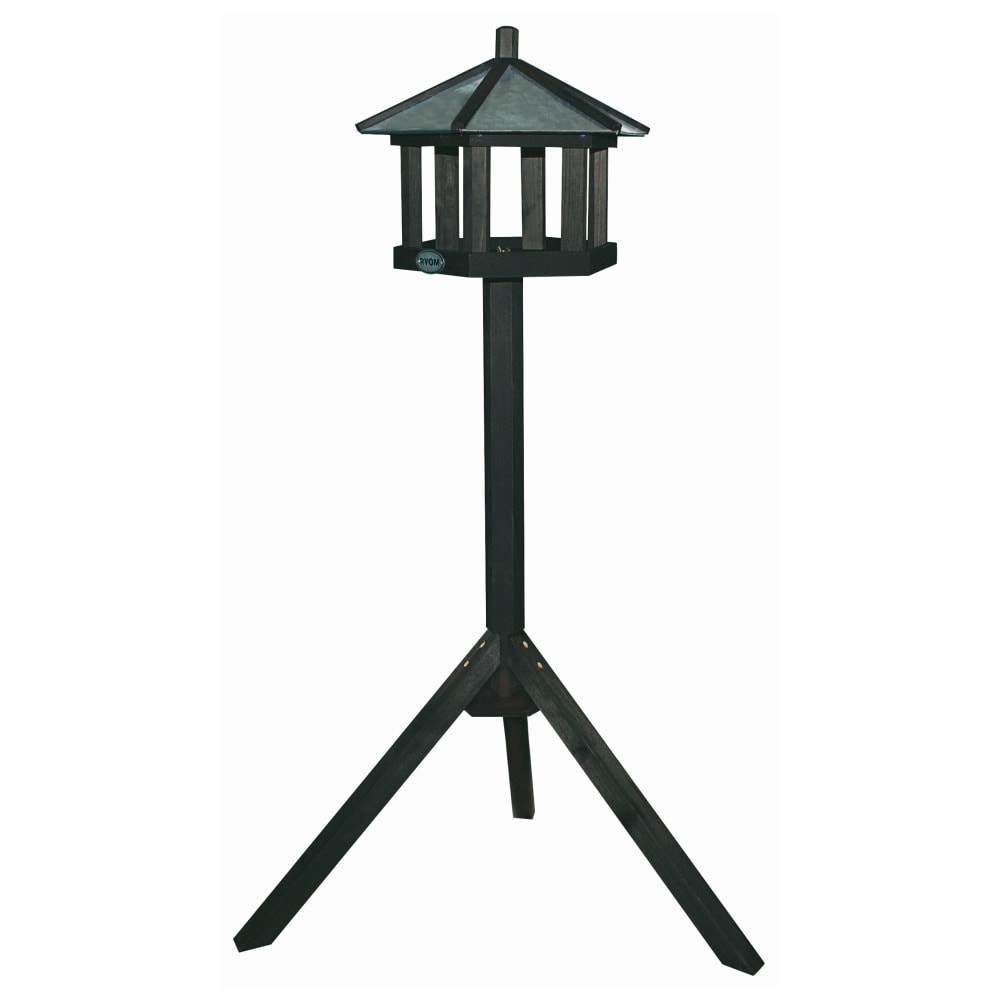 Ryom Birdhouse with stand Black