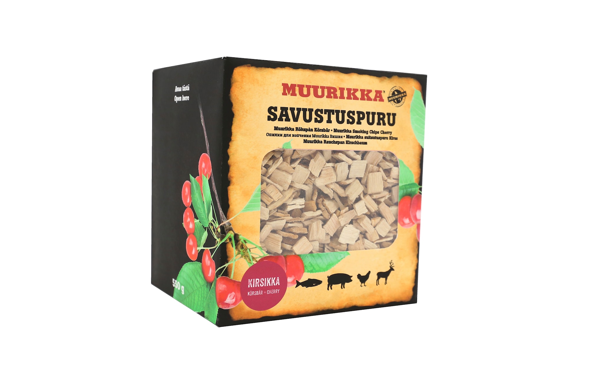 Muurikka rygespåner til rygeovn kirsebær 2L