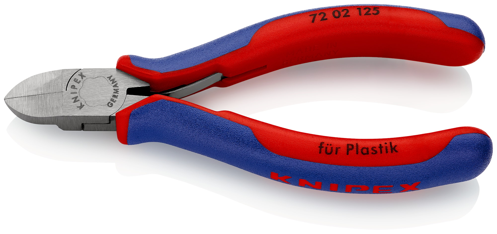 Knipex skævbider til kunststof 125 mm
