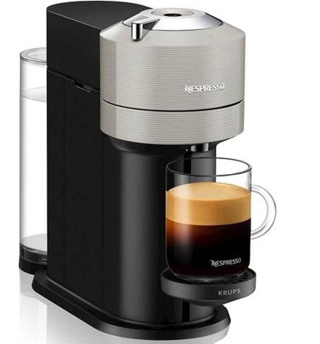 Nespresso Vertuo Next Grey kapselmaskine 1,1L - Kaffemaskiner og tilbehør, Husholdningsmaskiner
