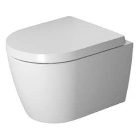 Duravit ME by Starck Compact Rimless vægtoilet og softclose toiletsæde i sampak