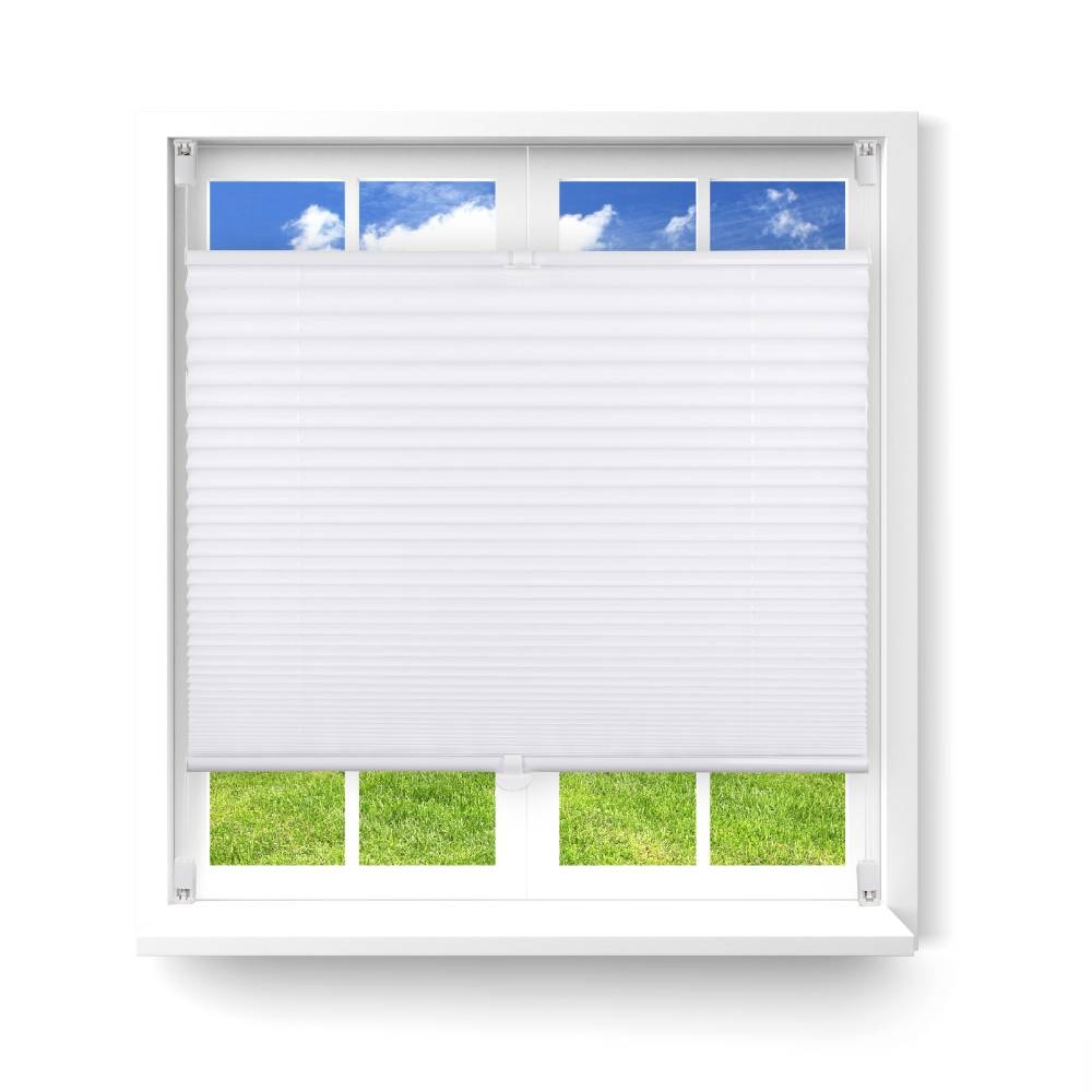 DayLife plissegardin flex i hvid 130 x 160 cm