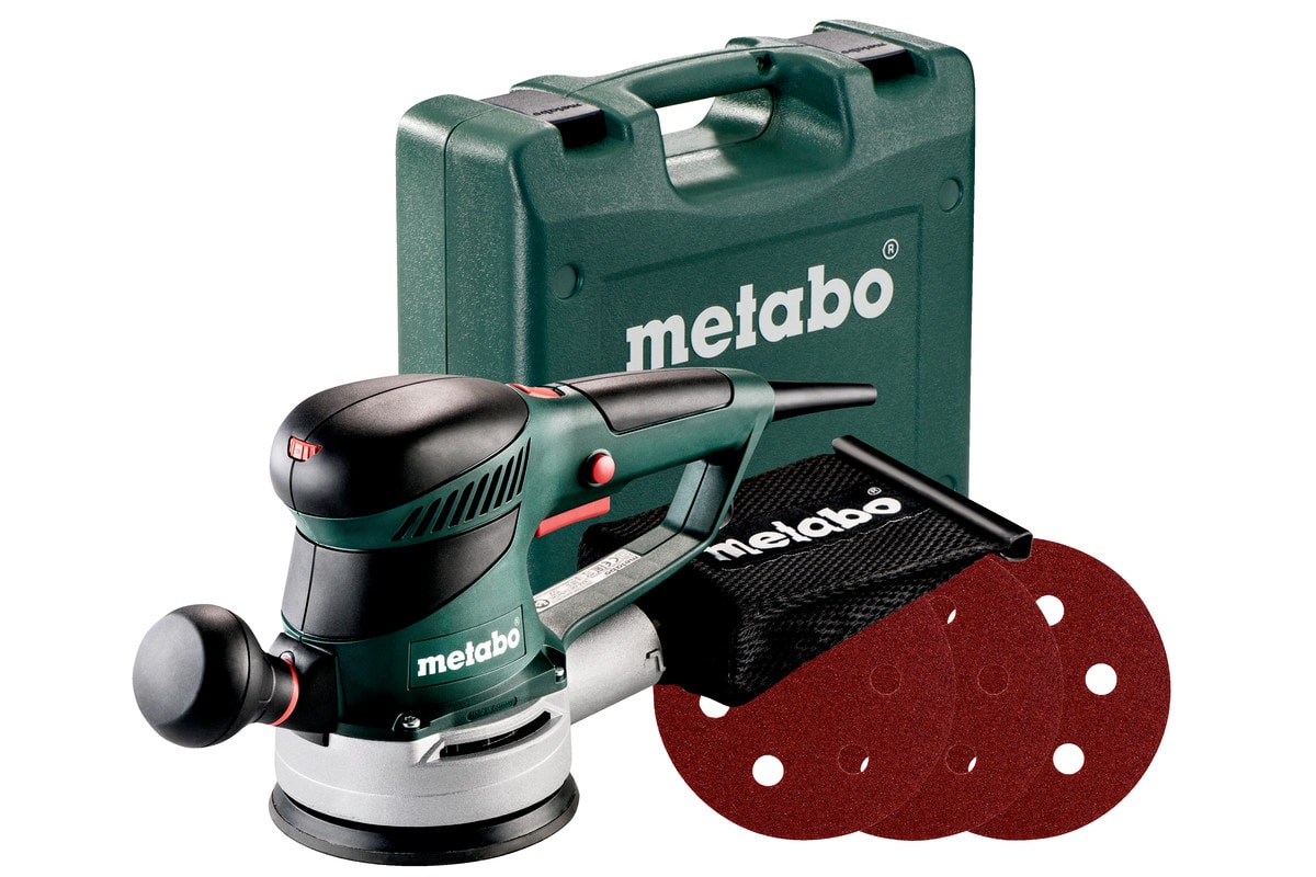 Metabo excenterslibemaskine SXE 425 Turbotec med tilbehør