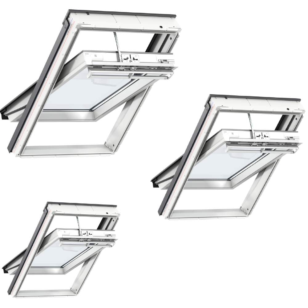 VELUX INTEGRA elektrisk GGU SK08 006821 polyuretan 114x140 3-lag super lavenergi