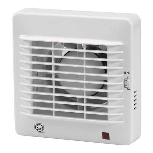 Thermex EDM 100 HZ badeværelsesventilator med hygrostat og kuglelejer