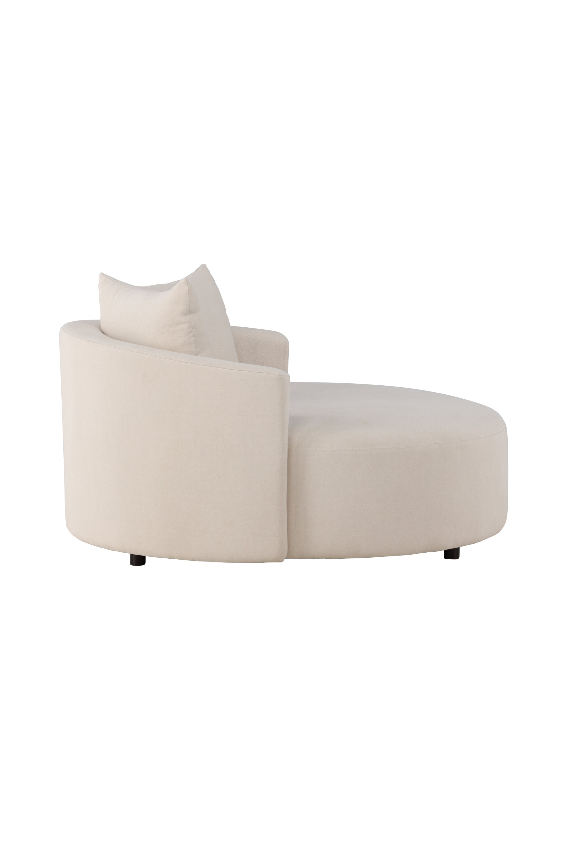 Venture Design Kelson sofa træ/beige 3 personer Ø150 cm