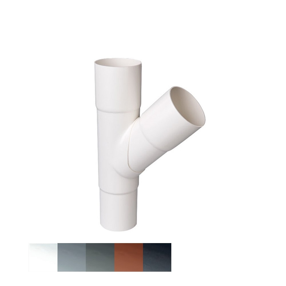 Plastmo Plast grenrør 45 grader