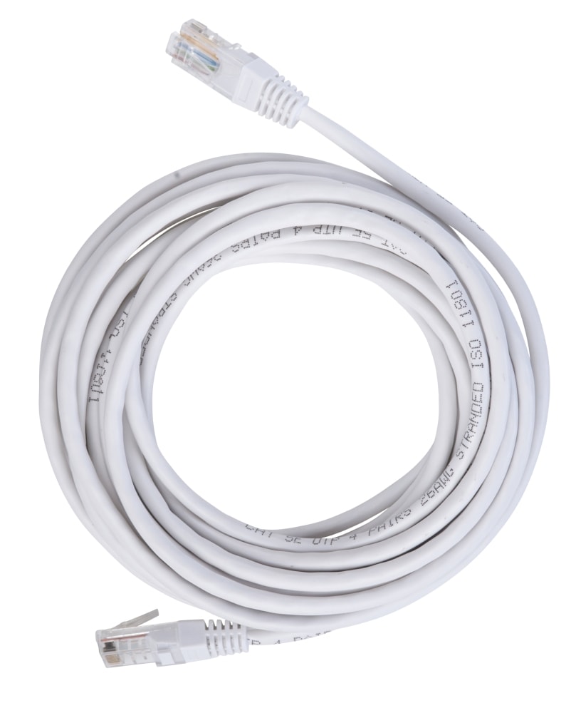 E-line EconLine patch-kabel hvid 20 meter