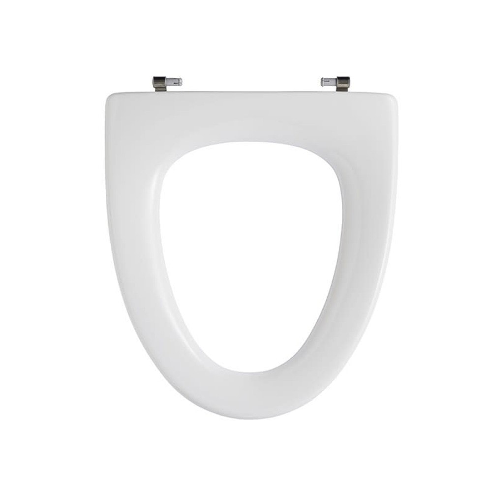 Pressalit Ceranova 195 toiletsæde i hvid uden låg