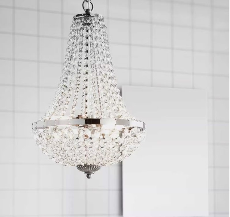 Bathlife Kristall 2L lysekrone til badeværelse G9 IP44