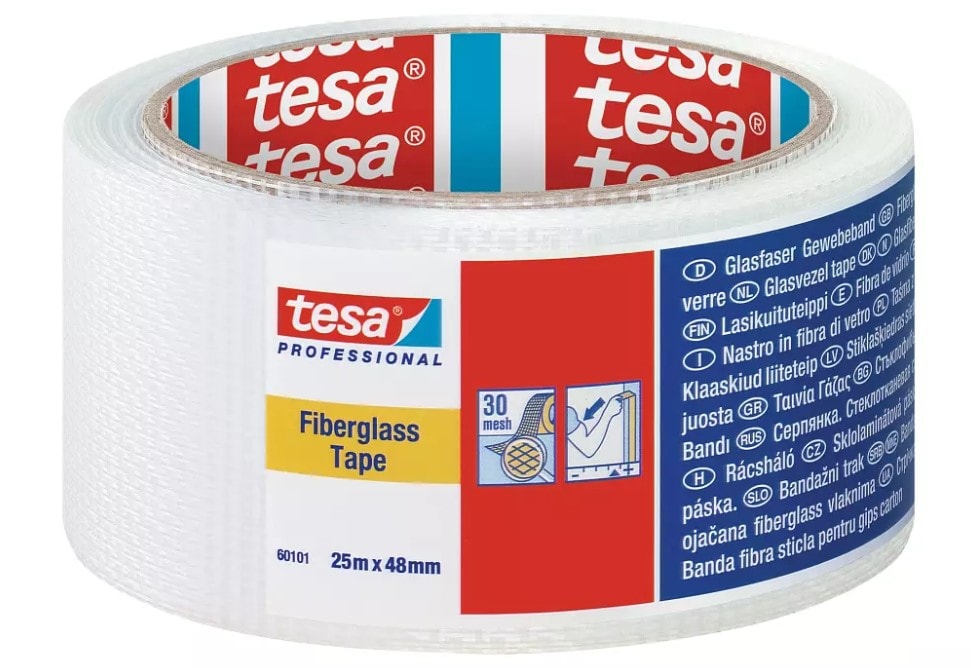 Tesa 60101 glasfibertape Professional 25 m x 48 mm