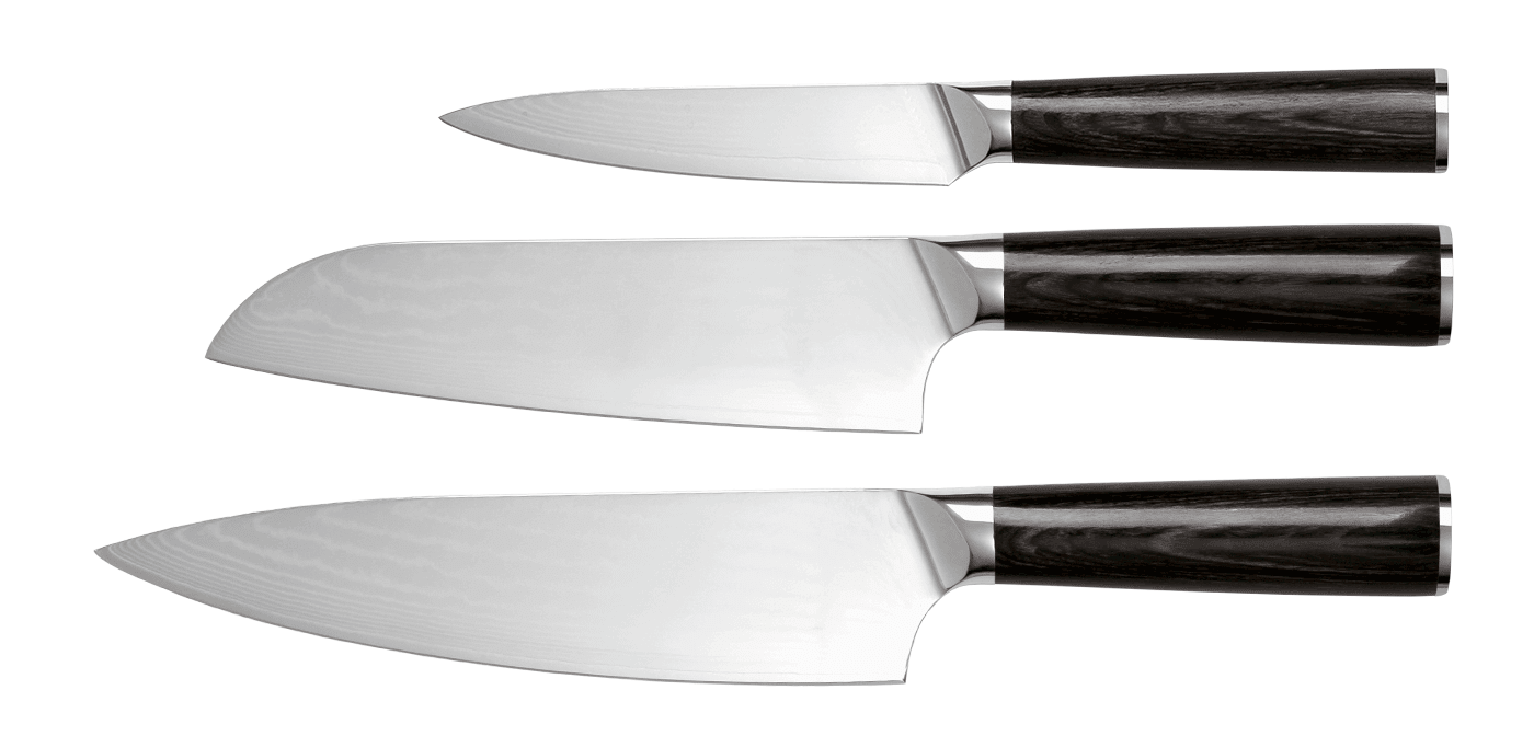 Pepper knivsæt 3 dele