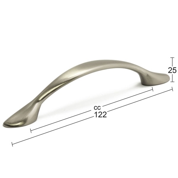 Habo Møbelgreb Cc96 2Stk Belinda Matkrom