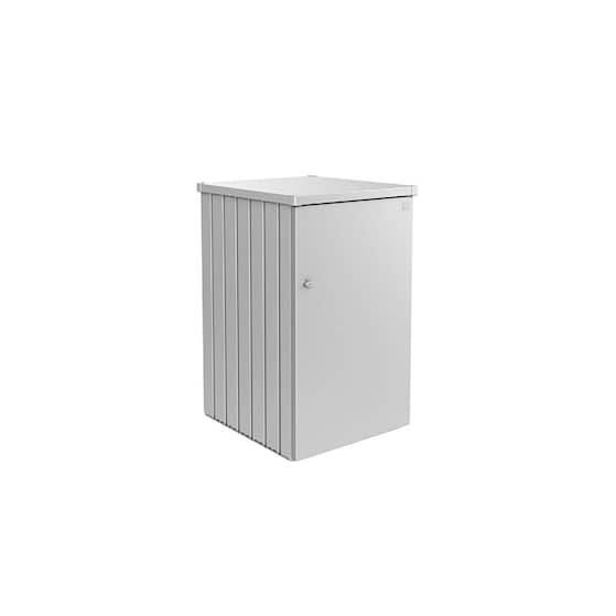Biohort Affaldsbeholder Box Alex variant 1 Sidevægge Sølv metallic, Dør og tag Sølv metallic