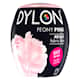 Dylon maskin tekstilfarve 07 Peony Pink med salt. Pakke med 350 gram
