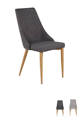 Venture Design Leone spisebordsstol i grå og hvid