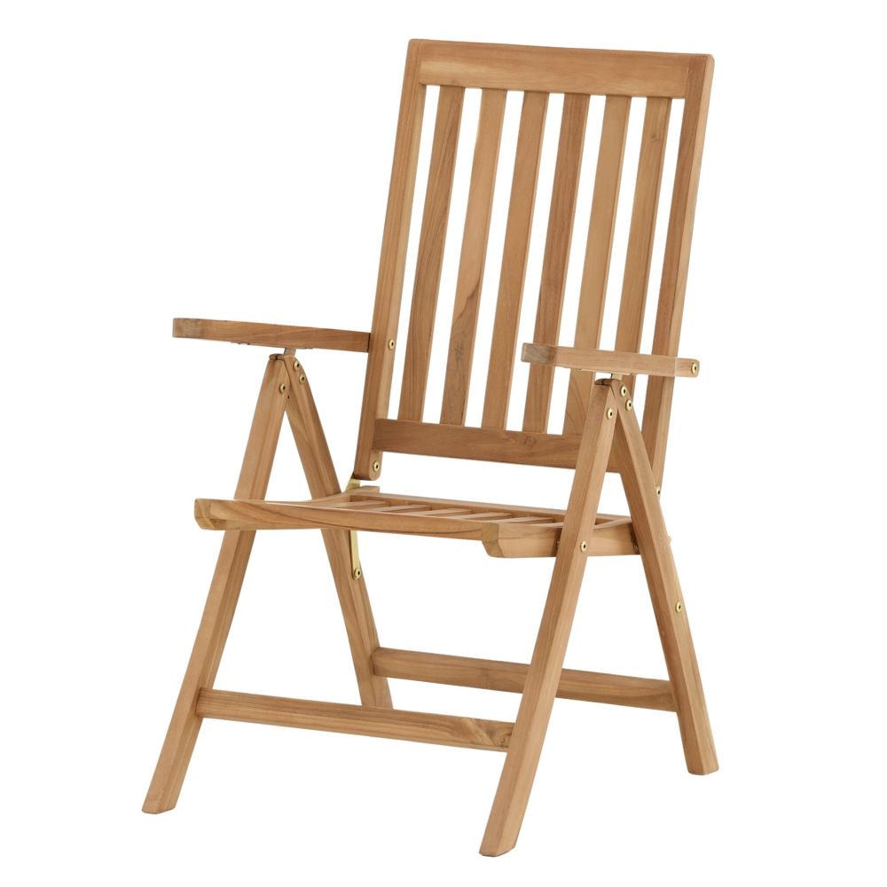 Venture Design Kenya stol i teak 5-position, foldbar