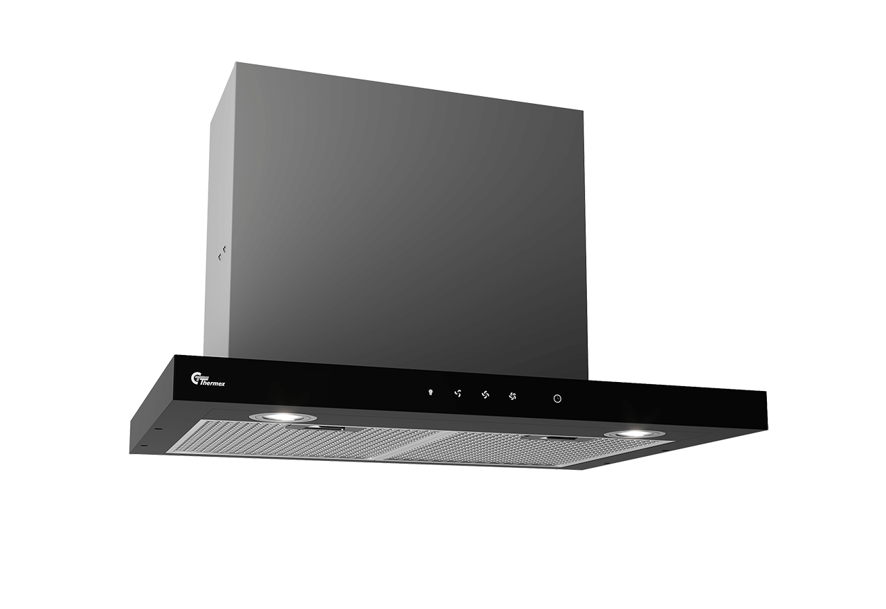 Thermex Super Silent GT emhætte i sort til skabsmontering 60 cm