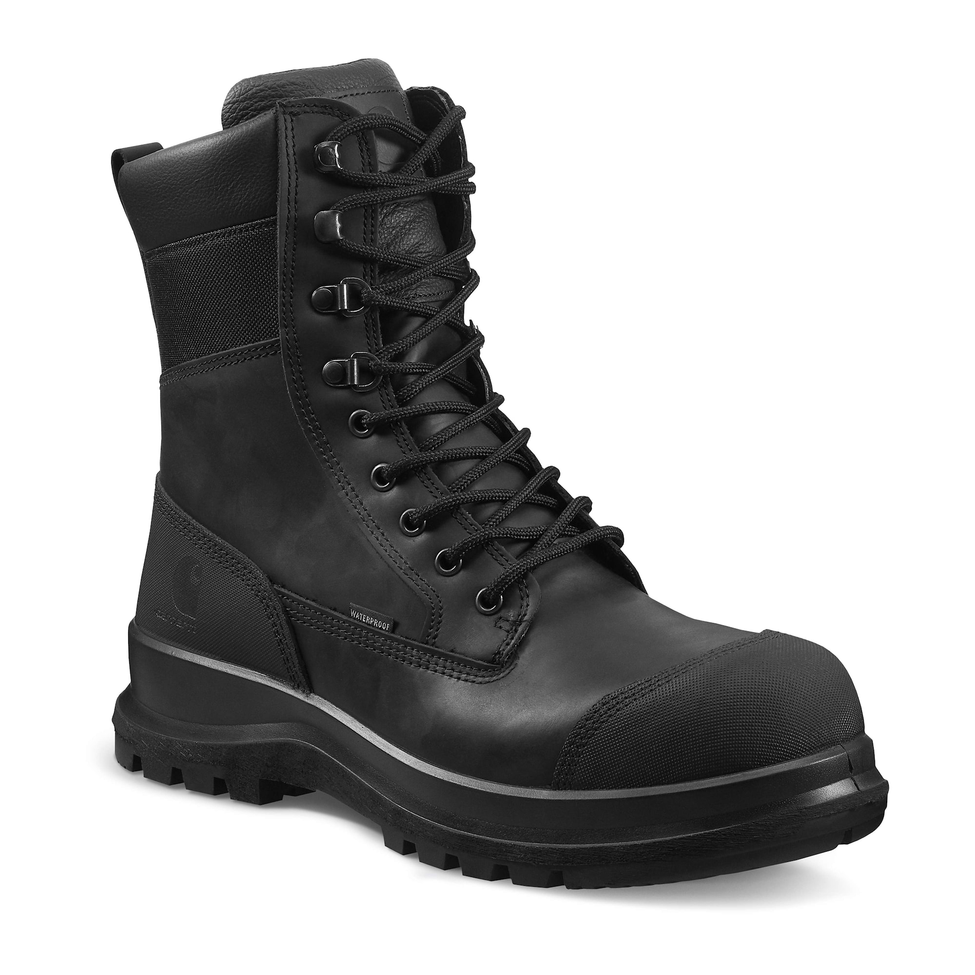 Carhartt Detroit 8" s3 Vandtæt Støvle, Herre, Black, 43