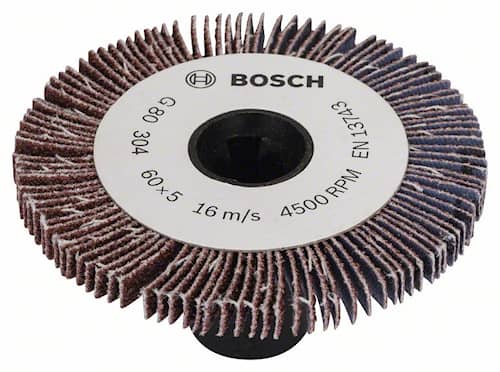 Bosch lamelrulle 5 mm korn 80 1600A00150