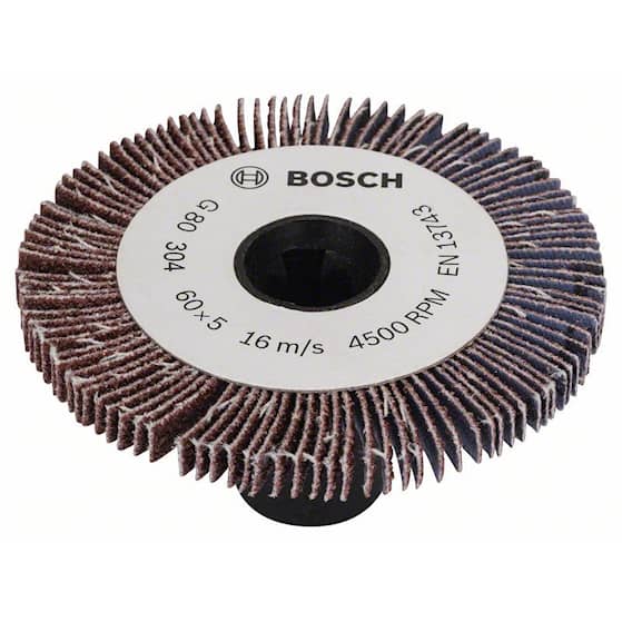 Bosch lamelrulle 5 mm korn 80 1600A00150