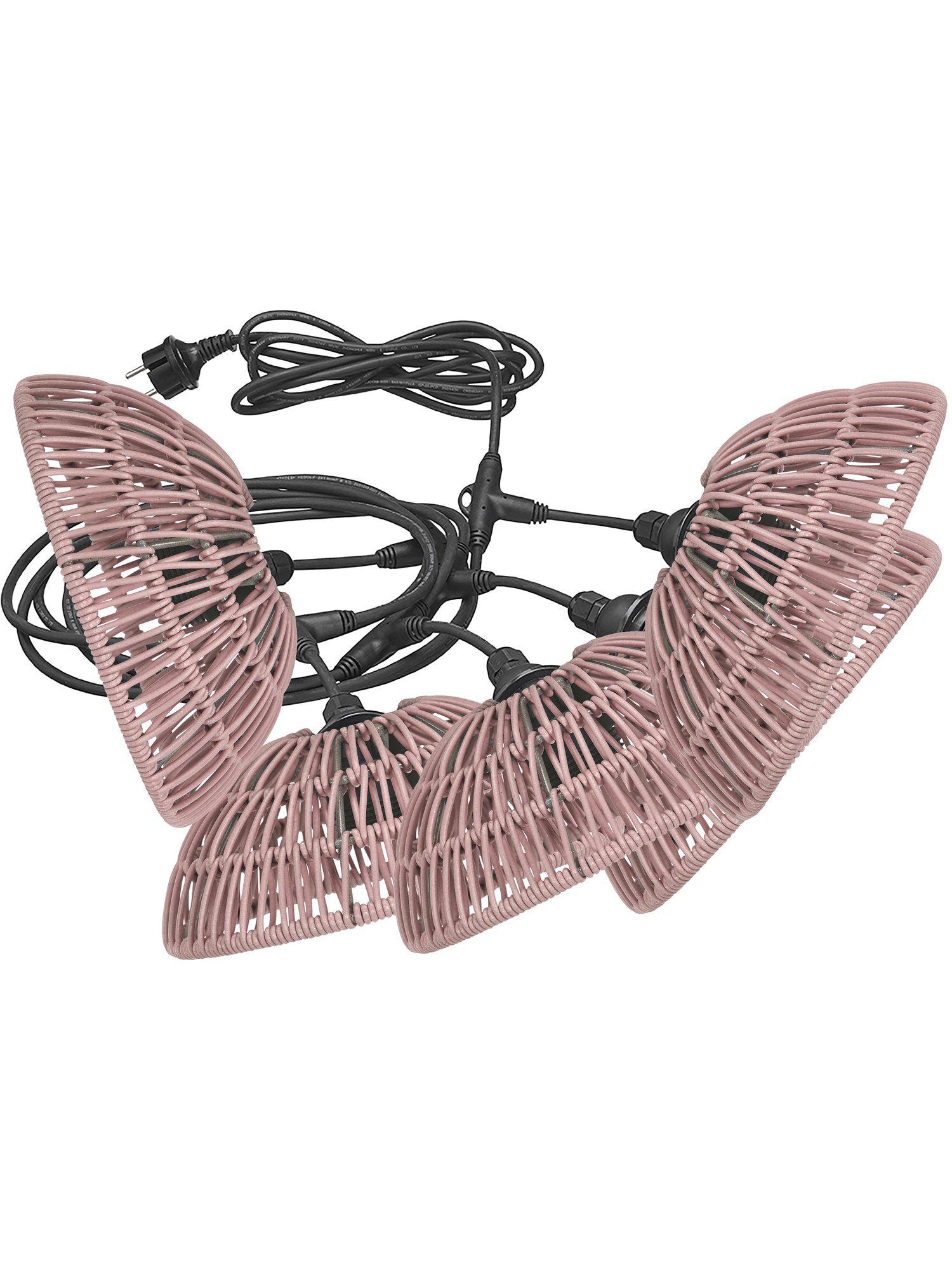 PR Home Flex Out Hue udendørs lyskæde i beige 650 cm