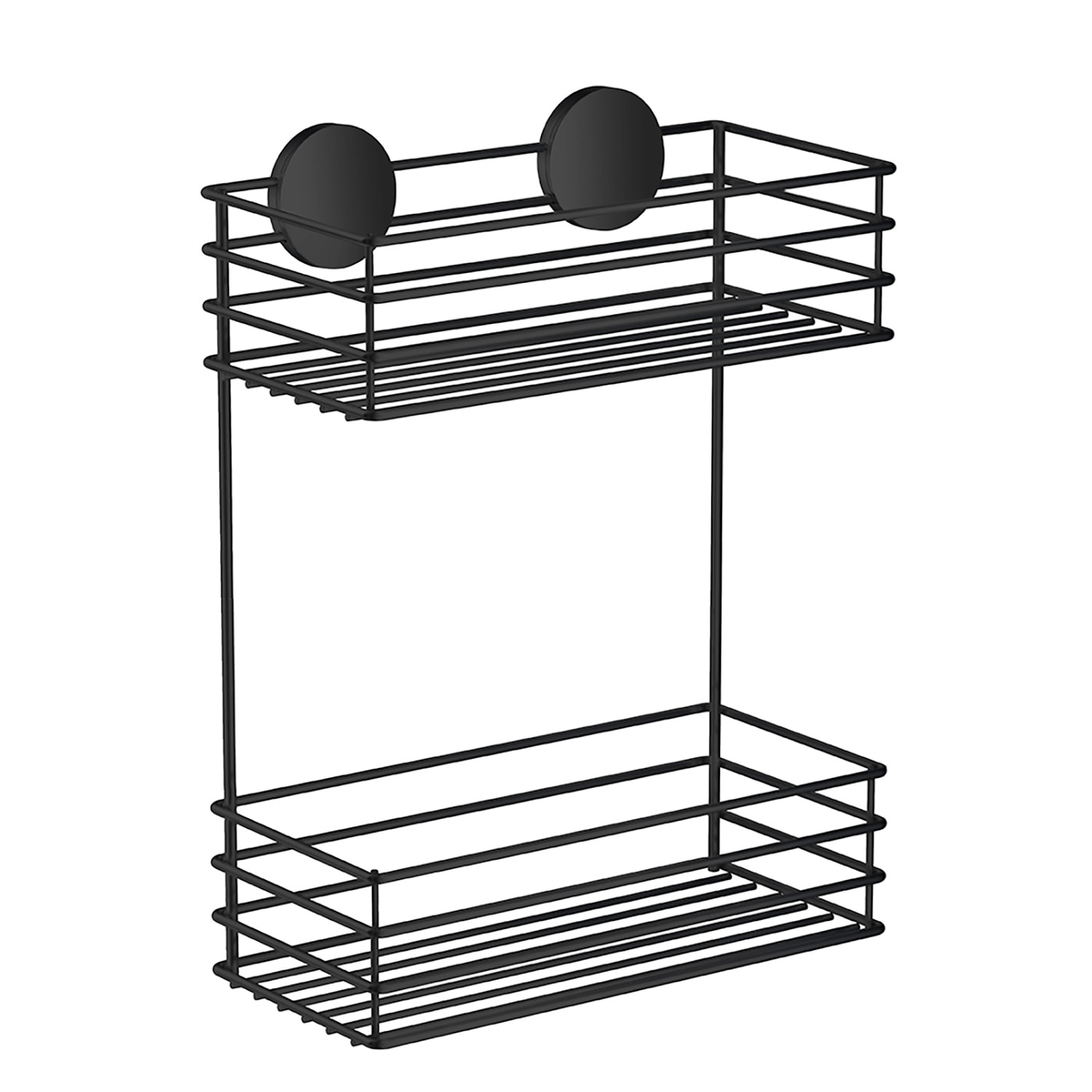 Beslagsboden brusekurv, selvklæbende 2 niveauer