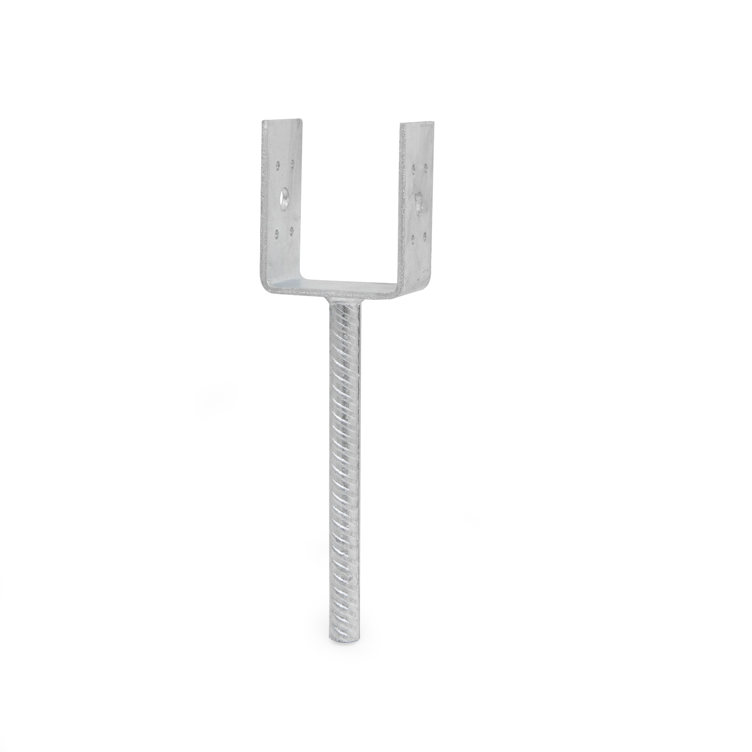 Habo stolpeholder U-form varmgalvaniseret 101/400 mm