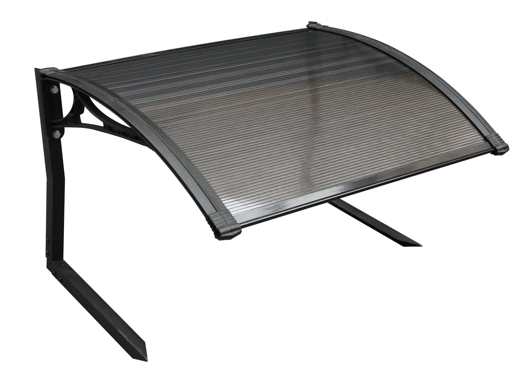 MaxCutter garage til robotplæneklippere sort H35-85 x B80 x D65 cm